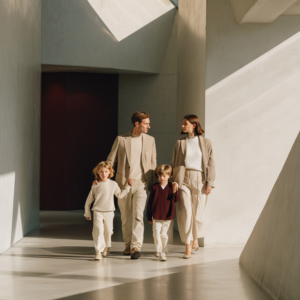 Accompagnement d'Althéa Notaires pour la protection de la famille et la transmission de patrimoine entre générations.